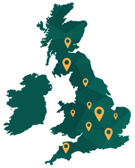 UrbanSocial UK Map