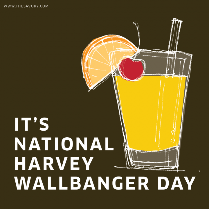 National Harvey Wallbanger Day, national cocktail day