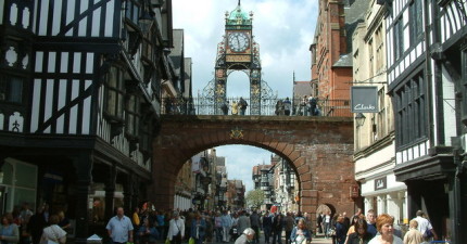 Chester,_The_Eastgate_Clock_-_geograph.org.uk_-_208862