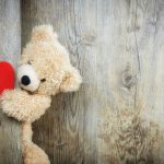 valentine's day cards for single people - bear with heart